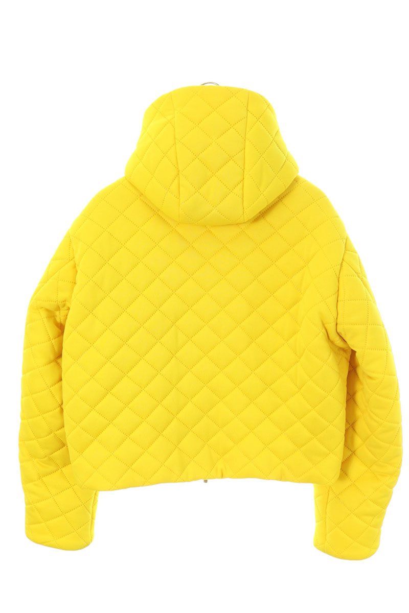 RANDY Hooded Down Jacket Yellow Size 2