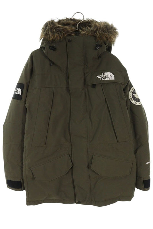The North Face Down Jacket Green x Brown Size S