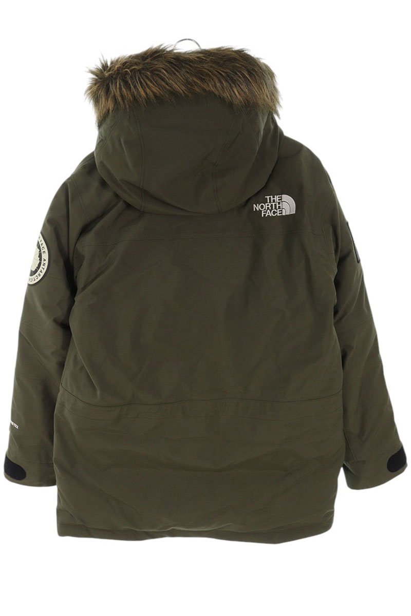 The North Face Down Jacket Green x Brown Size S