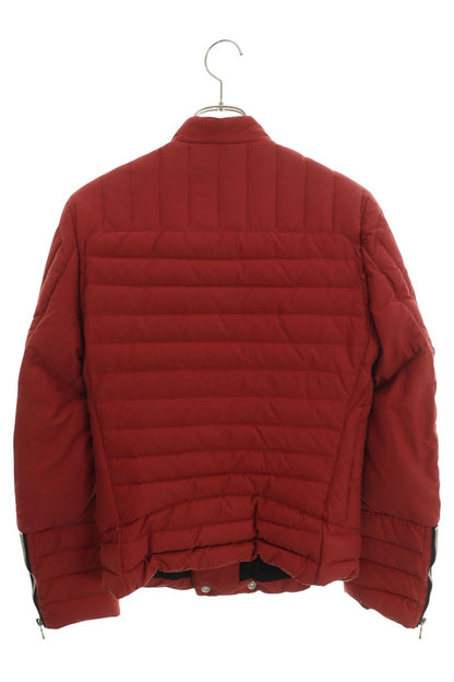 Balmain BHR BLOUSON RIDERS Red Size XS