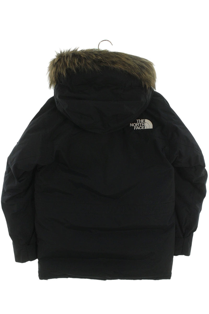 The North Face Fur Hooded Down Jacket Black Size XS