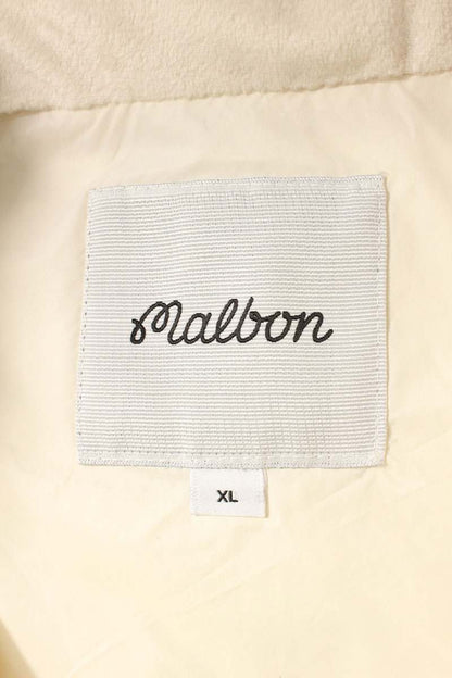 Malbon Golf Down Jacket White Size XL