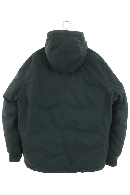 Stone Island Logo Patch Down Jacket Green Size L