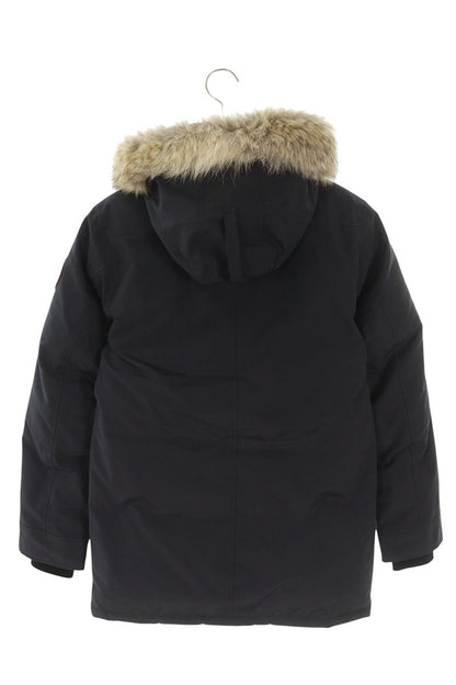Canada Goose Fur Hooded Down Jacket Black Size S