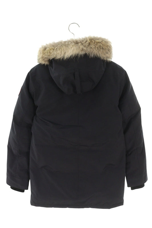 Canada Goose Fur Hooded Down Jacket Black Size S