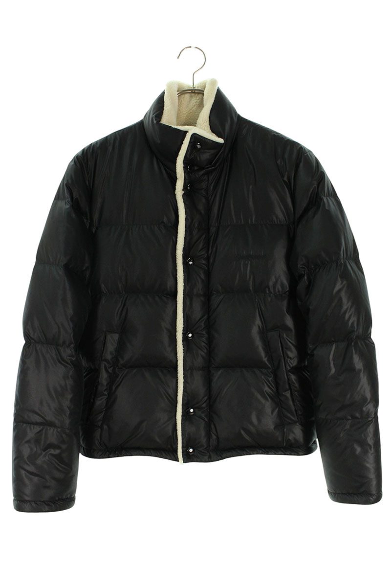 SAINT LAURENT PARIS Faux Shearling Puffer Down Multi Size S