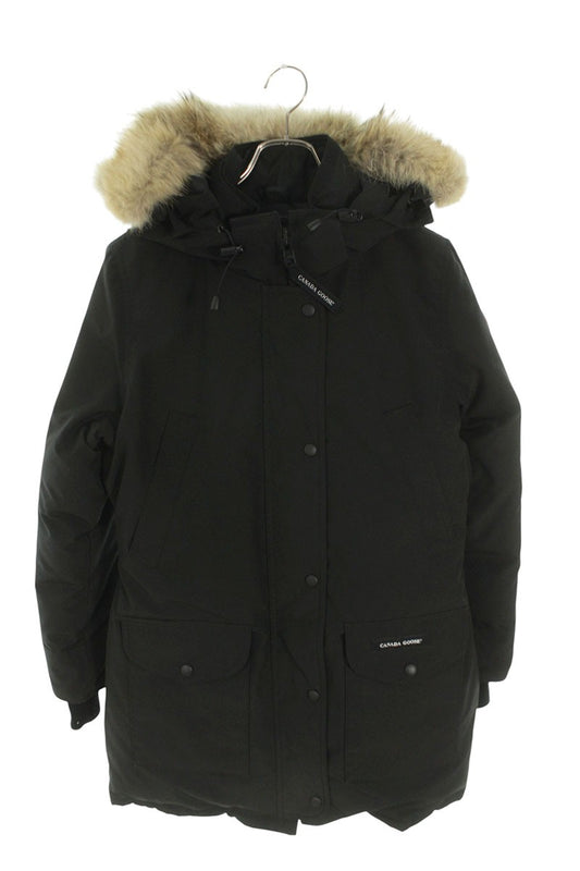 Canada Goose Fur Down Jacket Black Size L