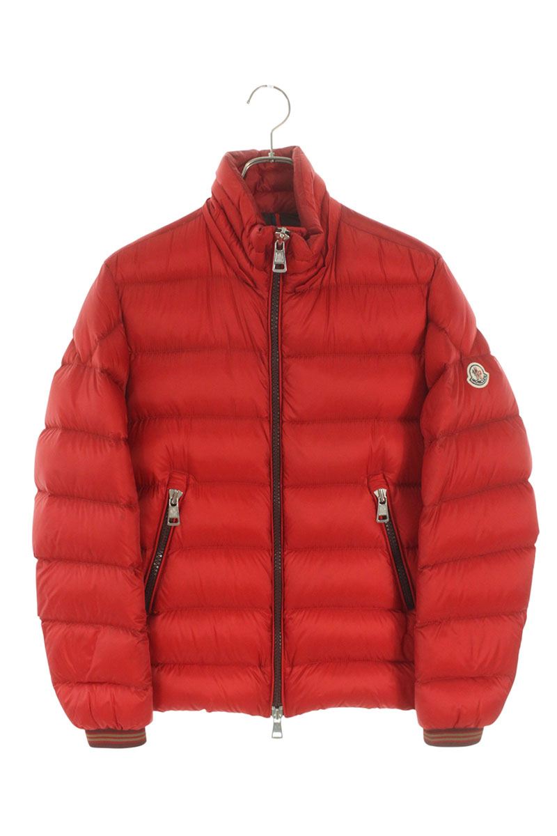 Moncler THOULE GIUBBOTTO Zip Up Down Jacket Red Size 1