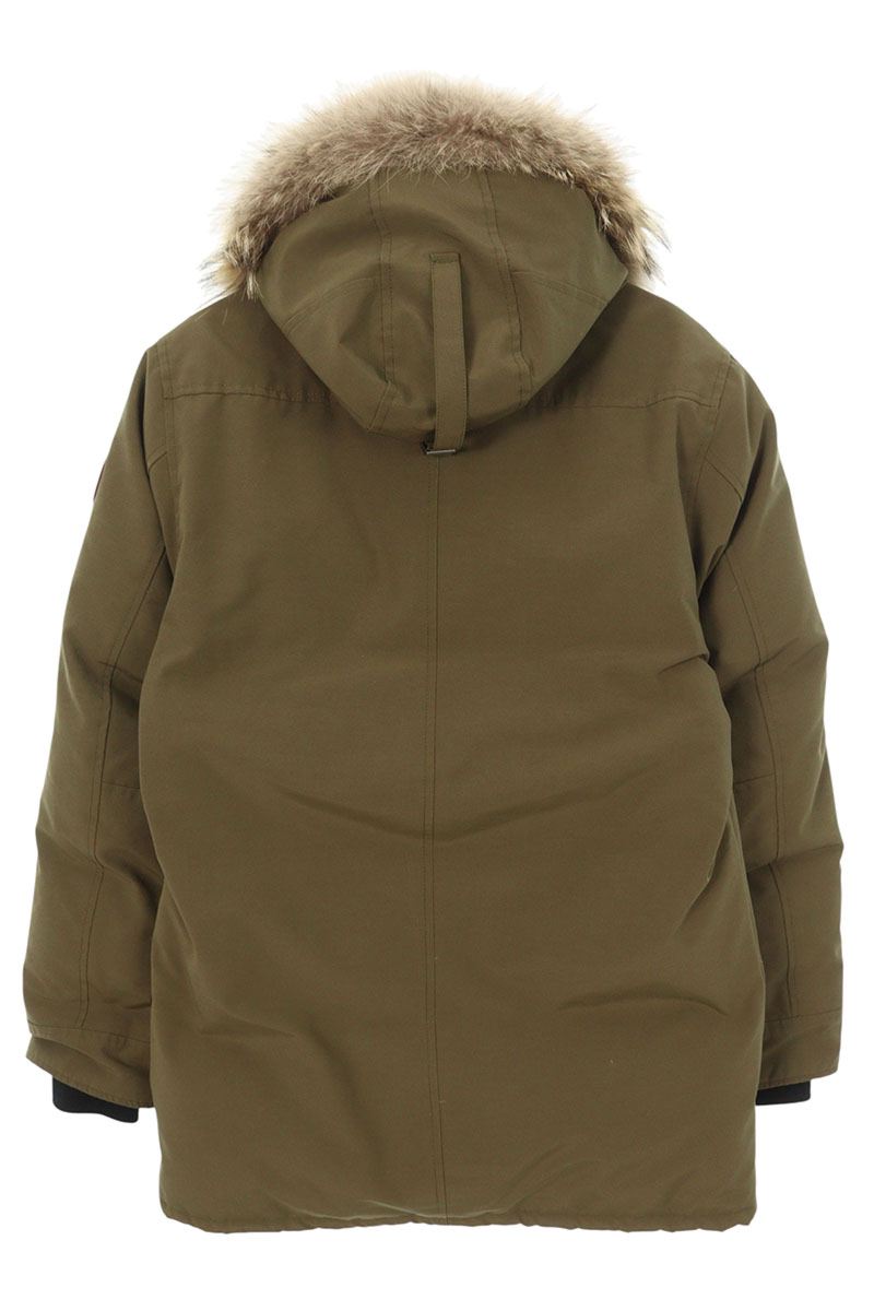 Canada Goose JASPER PARKA Fur Down Jacket Green Size M