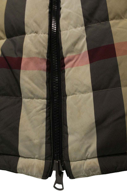 Burberry Down Jacket Beige x Black Size XL