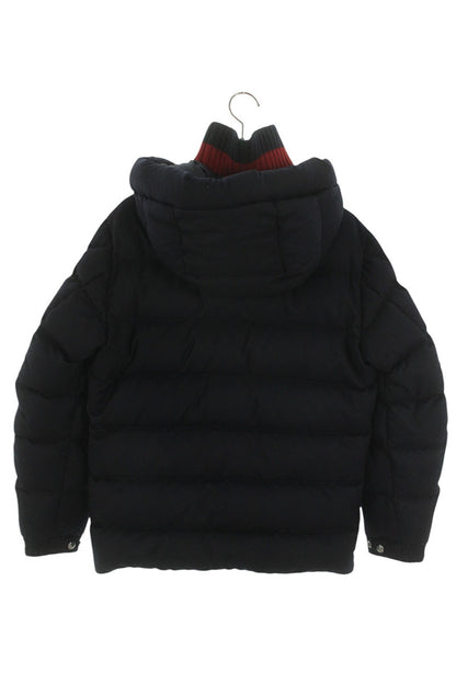 MONCLER Wool Zip-Up Down Jacket Navy Size 1