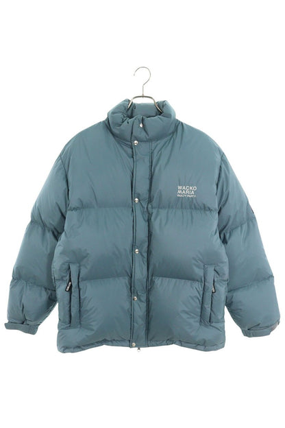 NANGA x Wacko Maria Logo Embroidered Down Jacket Green Size M