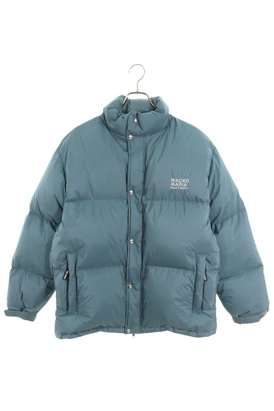 NANGA x Wacko Maria Logo Embroidered Down Jacket Green Size M
