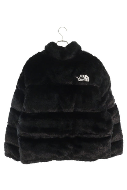 Supreme x The North Face 20AW Faux Fur Nuptse Jacket Black Size L