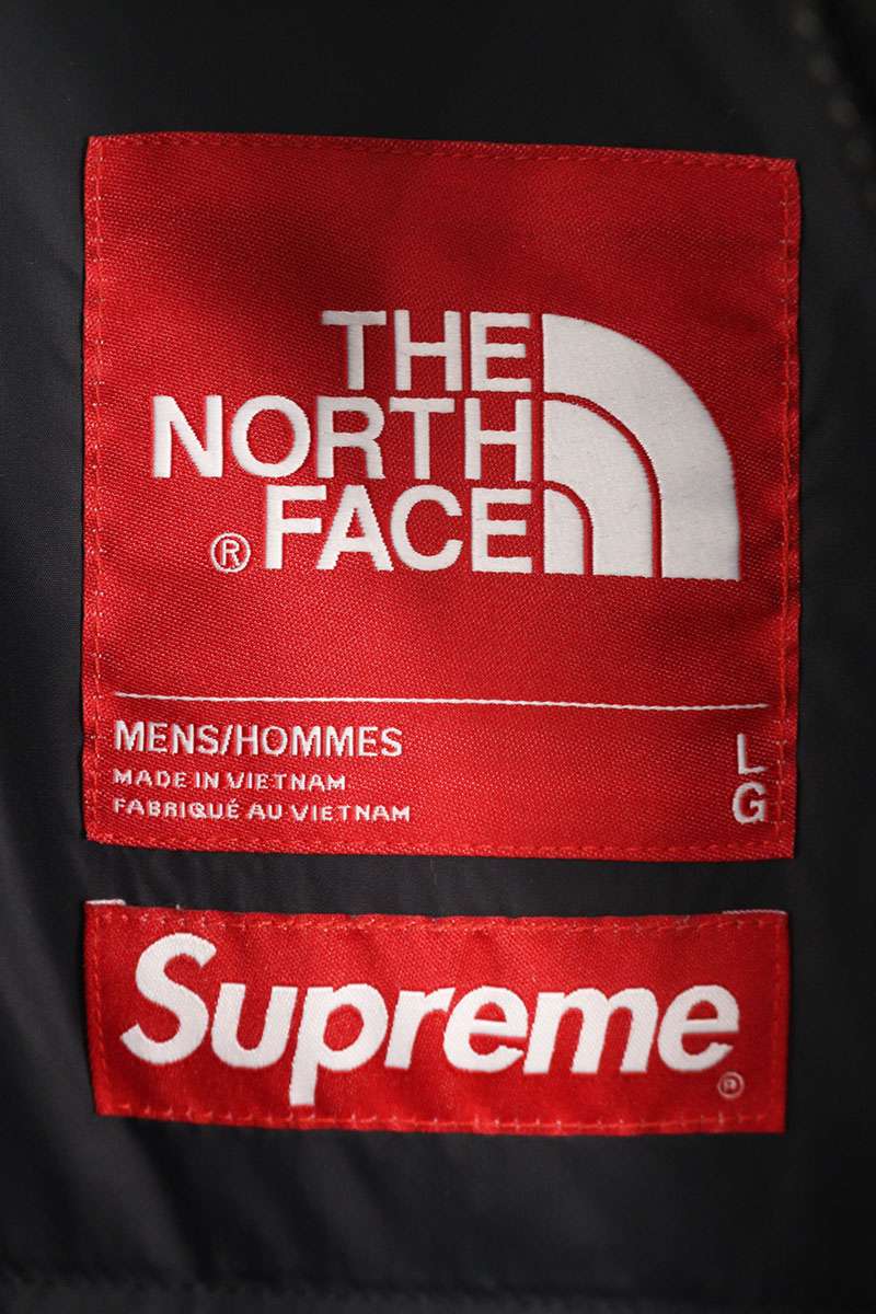 Supreme x The North Face 20AW Faux Fur Nuptse Jacket Black Size L