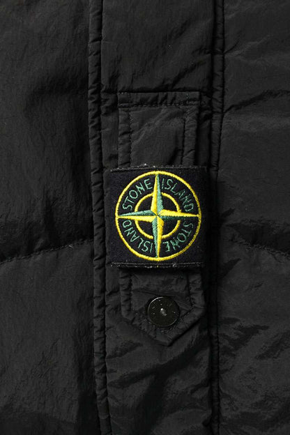 STONEISLAND Nylon Metal Down Jacket Black Size M