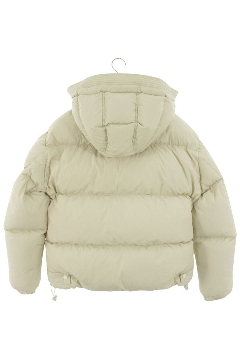 Diesel Hooded Down Jacket Beige Size L
