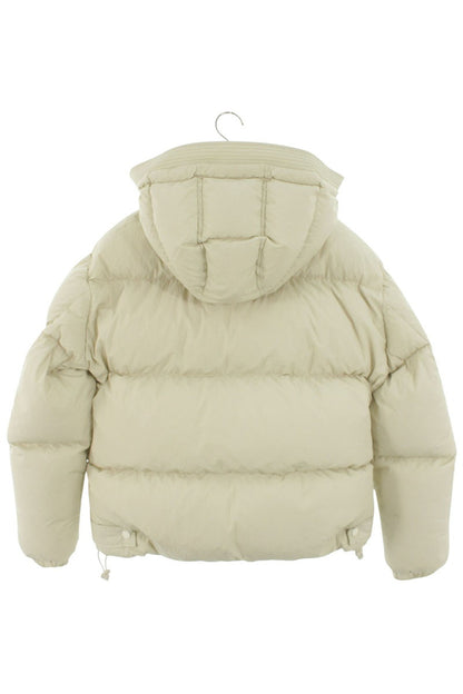 Diesel Hooded Down Jacket Beige Size L