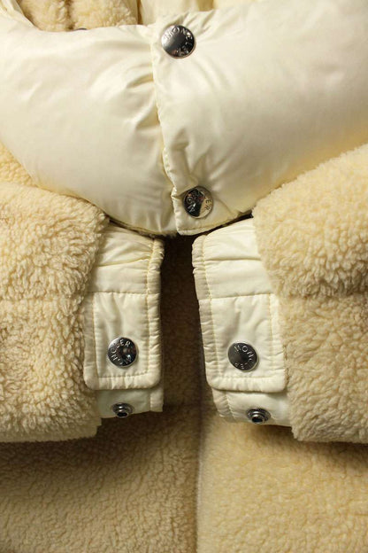 Moncler Hooded Down Jacket White Size 2