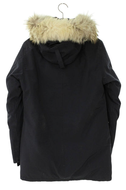 Canada Goose Fur Down Jacket Blue Size XS