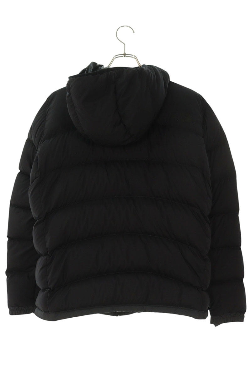 The North Face Hooded Zip Up Down Jacket Black Size L