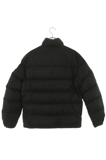 PRADA Sleeve Logo Plate Down Jacket Black Size L