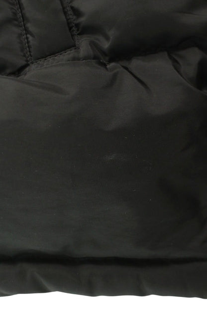 PRADA Sleeve Logo Plate Down Jacket Black Size L