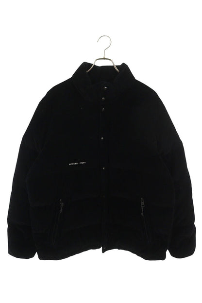 Moncler Genius DONNIE Corduroy Down Jacket Black Size XL