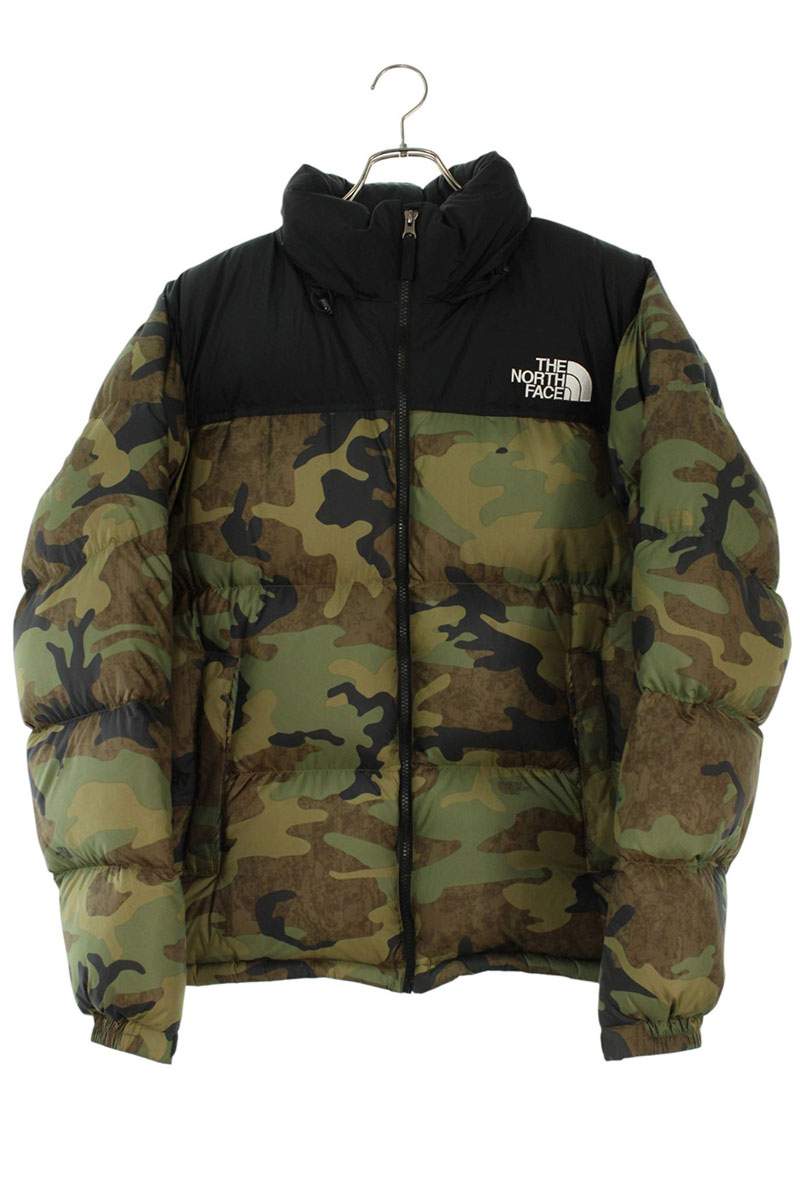 The North Face Camo Down Jacket Green Size XL