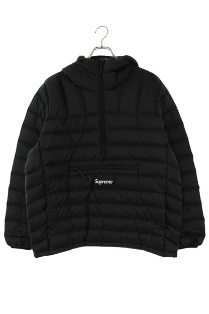 Supreme 25AW Micro Down Half Zip Hooded Pullover Jacket Black Size M
