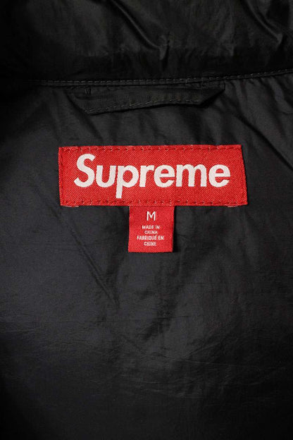 Supreme 25AW Micro Down Half Zip Hooded Pullover Jacket Black Size M