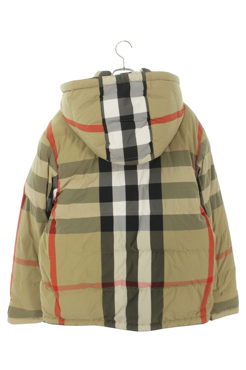 Burberry Reversible Nova Check Nylon Hooded Down Size XL