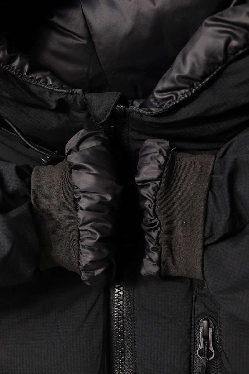 CANADA GOOSE Lodge Hoody Nylon Down Jacket Black Size S