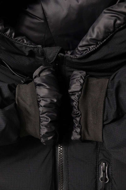 CANADA GOOSE Lodge Hoody Nylon Down Jacket Black Size S