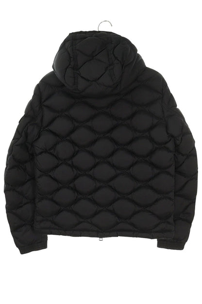 MONCLER MORANDIERES Nylon Down Jacket Black Size M