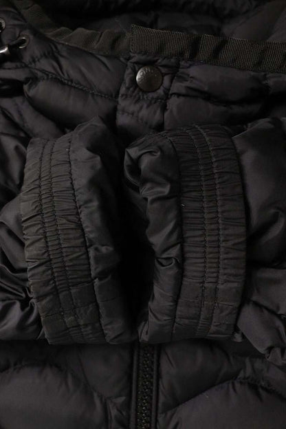 MONCLER MORANDIERES Nylon Down Jacket Black Size M