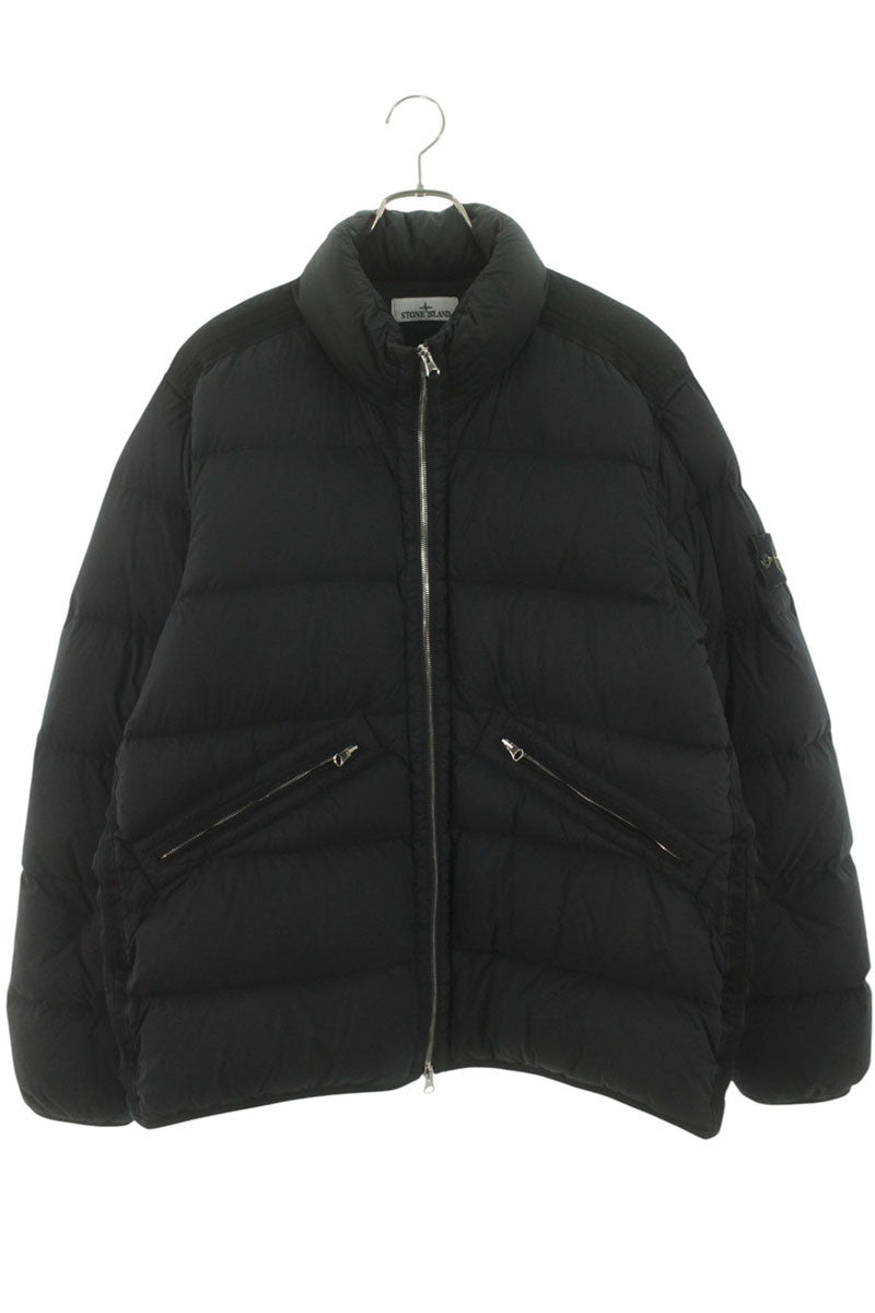 STONEISLAND 24AW Seamless Nylon Down Jacket Black Size L