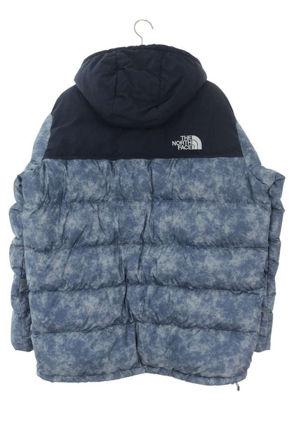 THE NORTH FACE Nuptse Ridge Hooded Down Jacket Navy Size XL