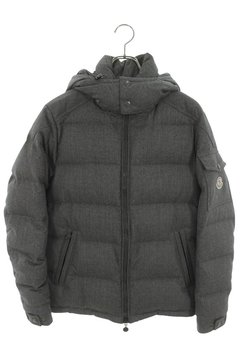 MONCLER Wool Hooded Down Jacket w/ Detachable Hood Size S