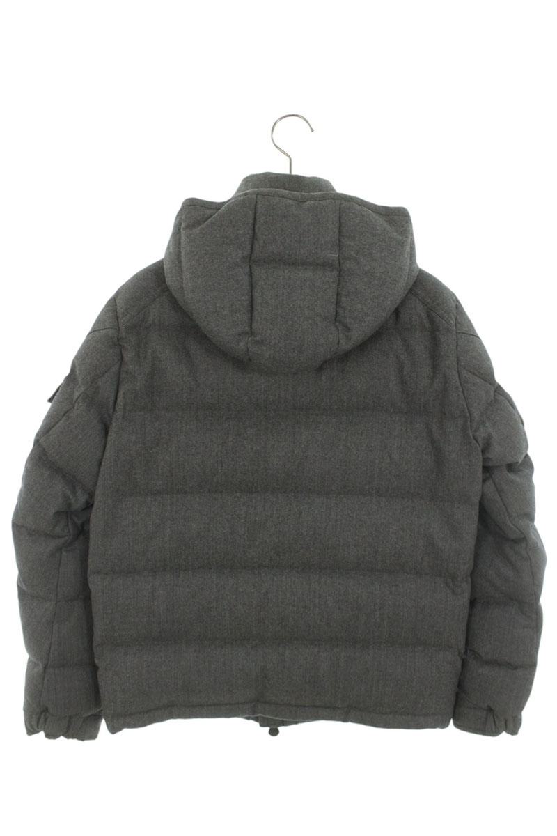MONCLER Wool Hooded Down Jacket w/ Detachable Hood Size S