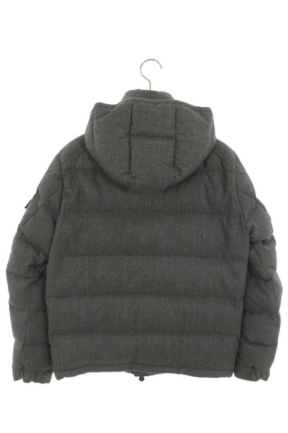 MONCLER Wool Hooded Down Jacket w/ Detachable Hood Size S