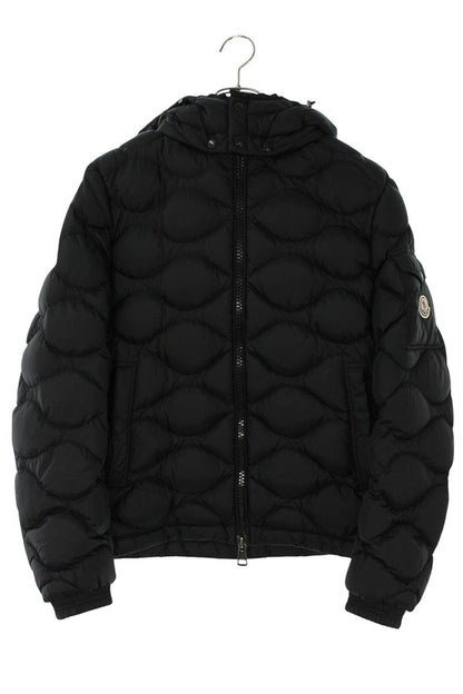 MONCLER Nylon Down Jacket Black Size S