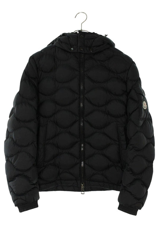 MONCLER Nylon Down Jacket Black Size S