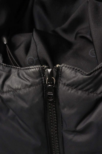 uniform experiment Nylon Zip-Up Down Jacket Black Size M