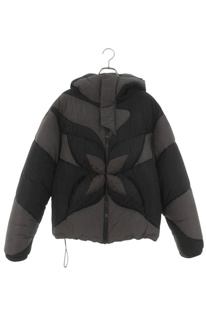 LOUIS VUITTON Monogram Flower Hooded Puffer Jacket Size M
