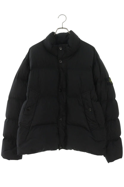 STONEISLAND A23 Logo Patch Padded Down Jkt Black Size L