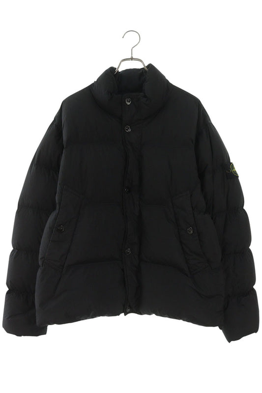 STONEISLAND A23 Logo Patch Padded Down Jkt Black Size L