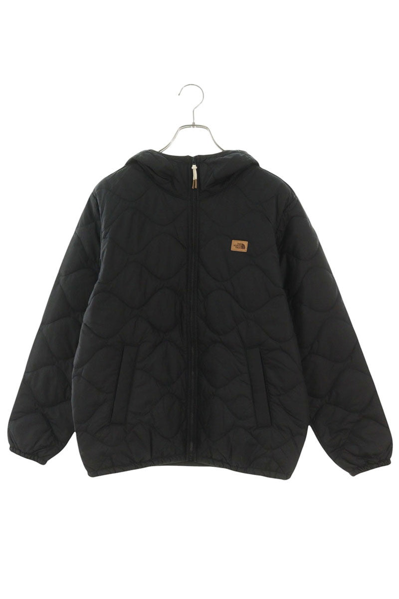 THE NORTH FACE Black Quilted Hooded Down Jacket Size S