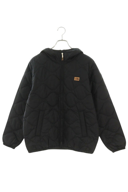THE NORTH FACE Black Quilted Hooded Down Jacket Size S
