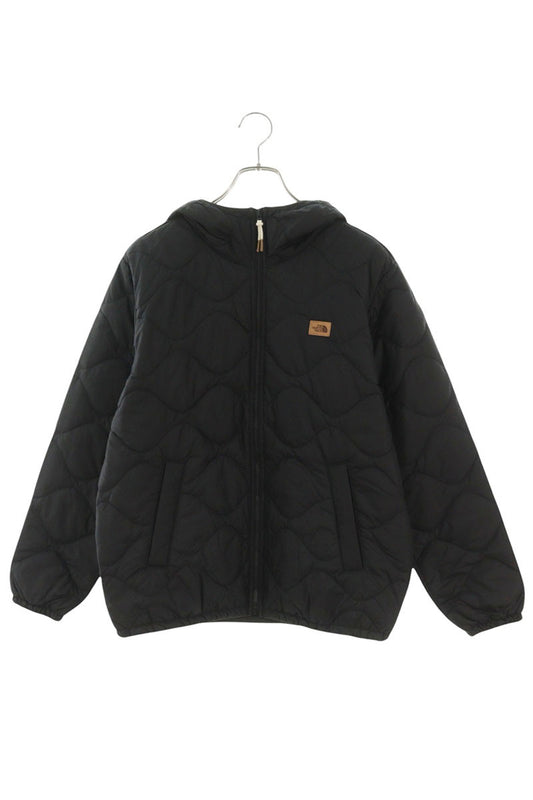 THE NORTH FACE Black Quilted Hooded Down Jacket Size S